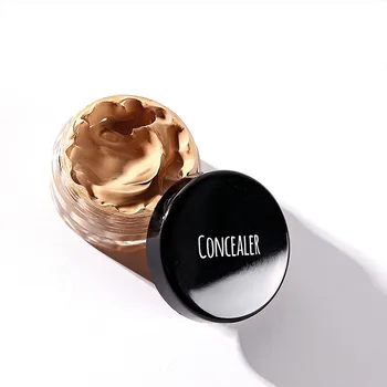 Face Creamy Concealer Foundation Palette Liquid Full Cover Cienie Trądzik Obiegową Krem Wodoodporny Makijaż