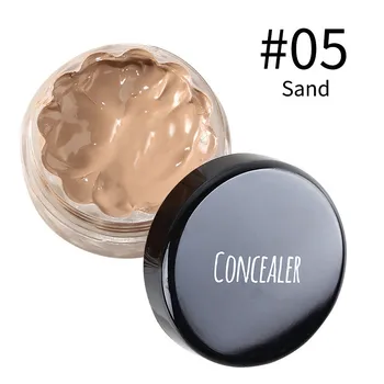 Face Creamy Concealer Foundation Palette Liquid Full Cover Cienie Trądzik Obiegową Krem Wodoodporny Makijaż