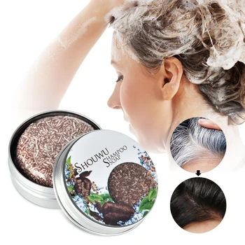 Naturalny Szampon Do Włosów Затемняющее Mydło Pure Plant Shampoo Bar Enhance Hair Root Nawilżający Hair Soap Anti Hair Loss Care