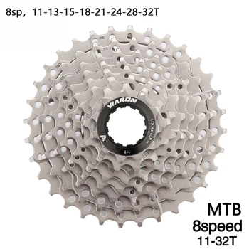 Rowerowa kaseta 8 Speed MTB freewheel 11-32T Kasetowa gwiazdka Obrotowy koło zamachowe dla MTB mountain bike rowerowa nowa wysokiej jakości