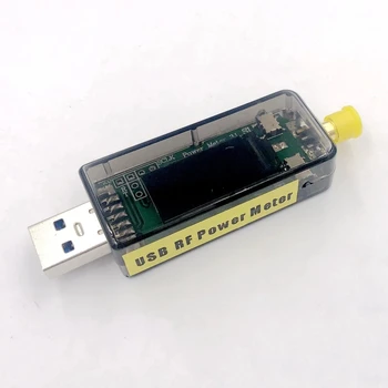USB RF Power Meter V3.0 100K To 10GHZ -55 To +30dBm Prestored 9 Krzywe Tłumienia 0.96