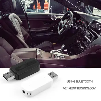 USB Samochodowy Bluetooth Adapter 3,5 mm Złącze Bluetooth Odbiornik Bezprzewodowy Bluetooth AUX Audio Odtwarzacz MP3 zestaw Głośnomówiący Samochodowy Narzędzie